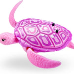 Robo Alive Robo Turtle Robotic Swimming Turtle (Green + Pink) by ZURU Water Activated, Comes with Batteries, Exclusive (2 Pack)