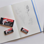 SAKURA 50280 SumoGrip 0.9-mm Pencil with Eraser, Clear