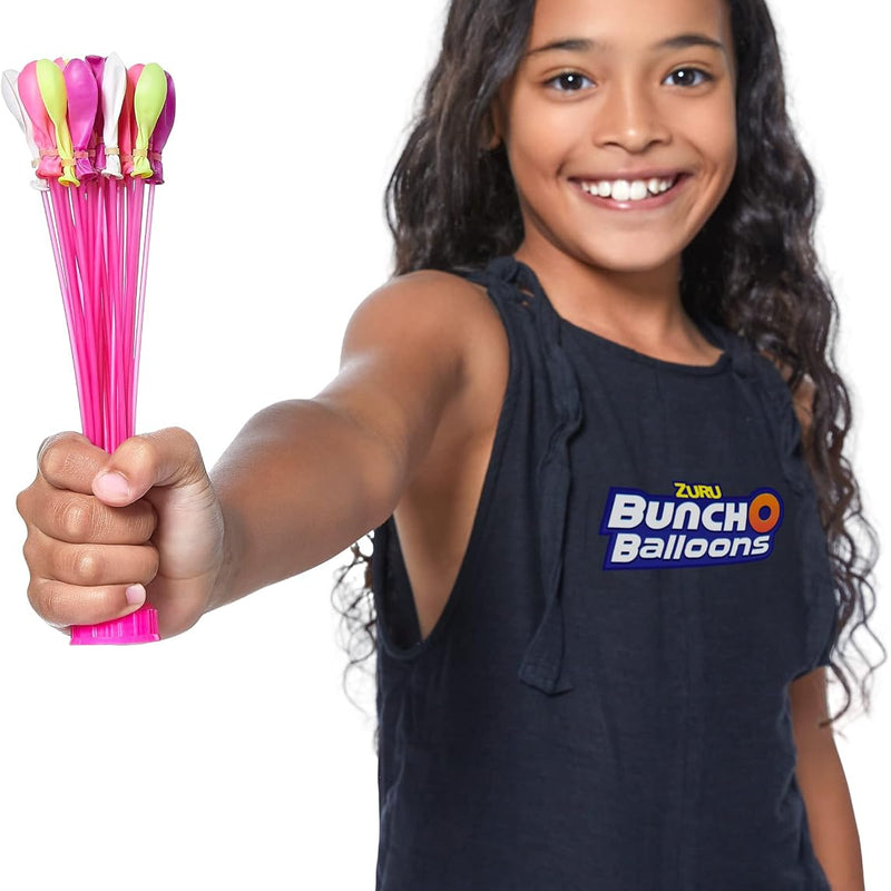 Bunch O Balloons Crazy Color by ZURU, 200+ Rapid-Filling Self-Sealing Water Balloons for Outdoor Family, Friends, Children Summer Fun, Amazon Exclusive (6 Pack)