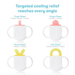 Frida Baby Silicone Teething Toy, 4-in-1 Teether for Babies and Infants