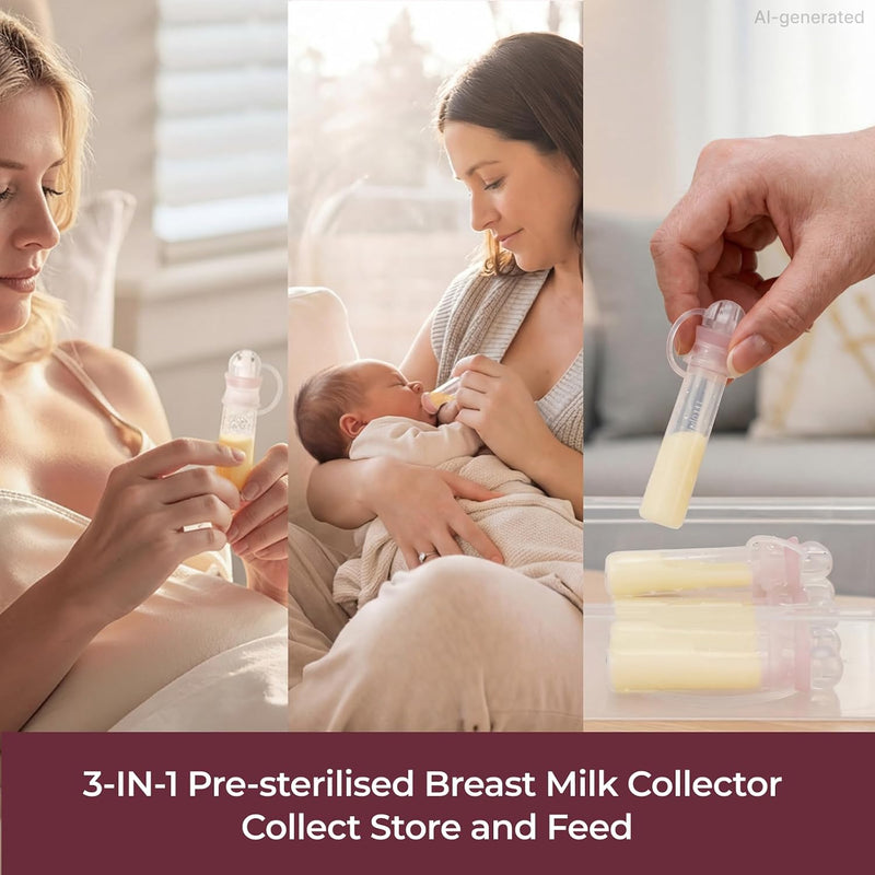 Momcozy 73PC Breastfeeding Essentials Kit,New Moms Postpartum Essentials | Hospital Bag Must-Haves, with Nursing Pads, Hot & Cold Breast Pads, Nipple Cream, Colostrum Collectors, Milk Storage Bags