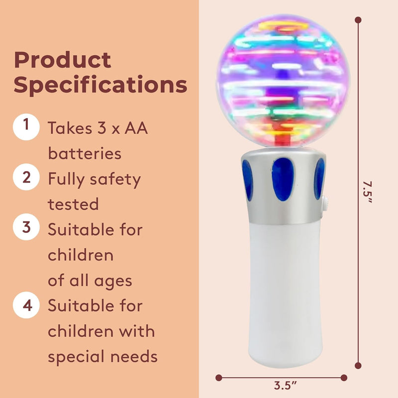 LoveHugs Musical Light Up Wand - Sensory Lights for Autistic Children - Light Up Sensory Toys - Autism Toys - Sensory Toys for Kids with Autism