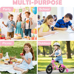 FlowFly Kids Lunch box Insulated Soft Bag Mini Cooler Back to School Thermal Meal Tote Kit for Girls, Boys, Unicorn