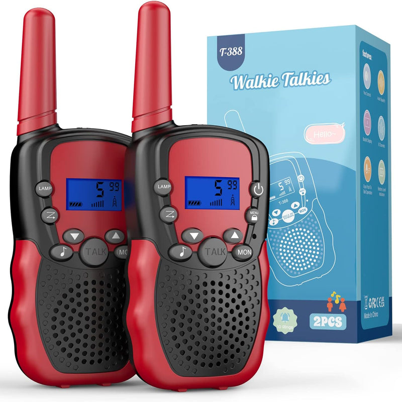 selieve kids walkie talkies 22 channels 2 way radio 3 miles range for outside easter gifts for boys girls