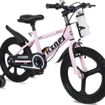 High-quality 16-18 inch steel frame kids bike with training wheels and adjustable seat for growing kids