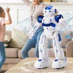KingsDragon RC Robot, Programmable Remote Control Smart Robot for Kids, Ages 3-8, Gesture Control, LED Lights