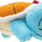 Pokémon 5" Sleeping Squirtle, Charmander, Bulbasaur Starter Plush 3-Pack - Officially Licensed - Authentic Soft Stuffed Animal Toy Figure Set - Easter Basket Stuffer Gift for Kids, Boys, Girls - 2+