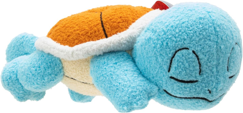 Pokémon 5" Sleeping Squirtle, Charmander, Bulbasaur Starter Plush 3-Pack - Officially Licensed - Authentic Soft Stuffed Animal Toy Figure Set - Easter Basket Stuffer Gift for Kids, Boys, Girls - 2+