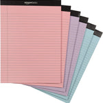 Amazon Basics Wide Ruled Lined Writing Note Pads for Office Supplies, 8.5" x 11.75", White, 12-Pack of 50 Perforated Sheets