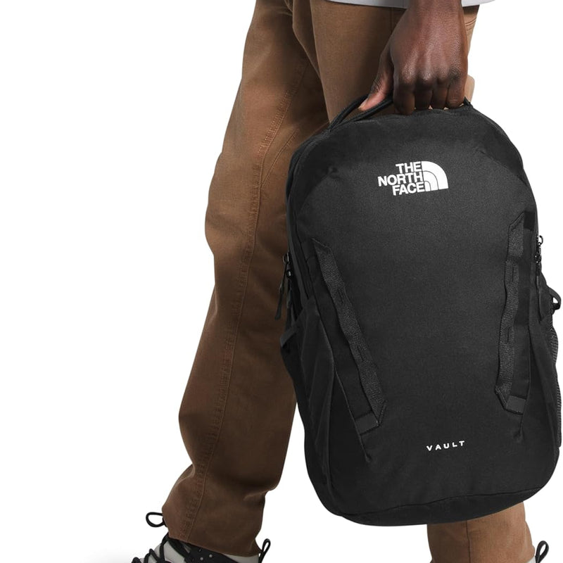 The North Face Vault Everyday Laptop Backpack - Commuter Travel Bag, Water-Repellent Finish, Spacious Compartment, TNF Black-NPF, One Size