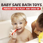 Hely Cancy Dinosaur Bath Toys for Toddlers: No-Hole Design, Floating Fun in the Tub