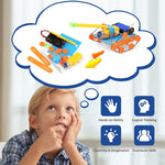STEM Kits for Kids, Ages 6-12, Robotics Science Experiments, Building Robot Cars, STEM Activities, Educational Toys, Birthday Gifts