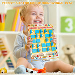 Matching Memory Game for Kids 3-8 Years: Wooden Board Game for Travel, Camping, and Home