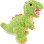 Cute Dinosaur Stuffed Animals Plush Toys,9.84 Inch Tyrannosaurus Plushies,Great Birthday Gifts for 3 4 5 6 7 8 Year Old Boys Girls