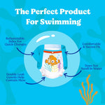 Huggies Little Swimmers Swim Diapers Size 4, 36 Count (2 Packs of 18)