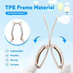 Baby Infant & Toddler Sunglasses with Strap, Boys & Girls 0-24Months, UV400 | Flexible TPEE Rubber Frame, Comfortable Fit, Outdoor Travel Ready