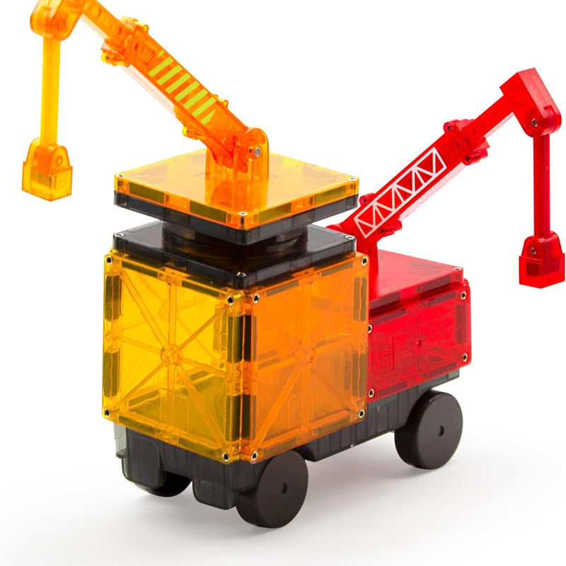 MAGNA-TILES Builder 32-Piece Magnetic Construction Set, The Original Magnetic Building Brand