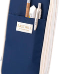 EASTHILL Big Capacity Pencil Case Large Pencil Pouch Stationery Pen Bag for Teen Girls-Pink
