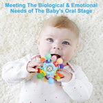 Baby Montessori Sensory Toys, Teether Teething Toys for 0-6 12 Months