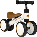 Retrospec 4-Wheel Balance Bike for Toddlers Ages 12-24 Months, First Bike & Toddler Ride-On Toy for 1 Year Old Boys & Girls