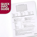 Mead Composition Notebook, Wide Ruled Paper, 7.5" x 9.75", 100 Sheets, Black Marble, 3 Pack (38301)