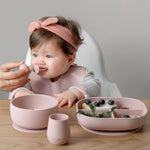SAMiGO Silicone Baby Spoons Self Feeding 6+ Months, Infant Utensils, 3 Pack | First Stage Spoons, Baby Led Weaning Supplies, Feeding Eating Essentials, Starting Solid Food Must Haves, Toddler Spoons