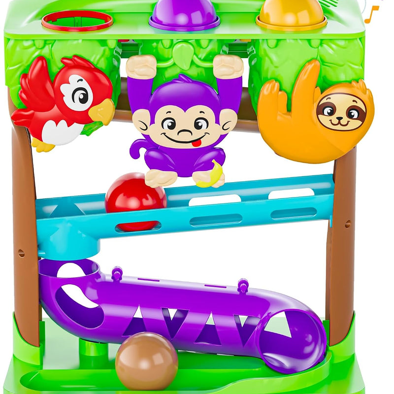 Move2Play, Feed The Fish | 30+ Fin-Tastic Songs & Phrases | Baby & Toddler Musical Toy | First Birthday Present for 1+ Year Old | Ages 6-24 Months | Boy & Girl Ball Drop Toy