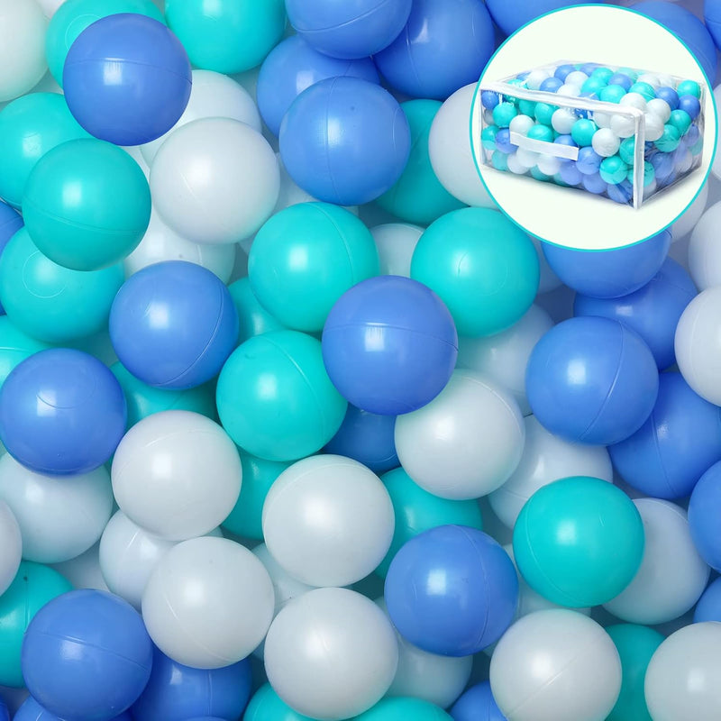Vanland Ball Pit Balls for Baby and Toddler - Phthalate Free, BPA Free, Crush Proof Plastic, Multicolored