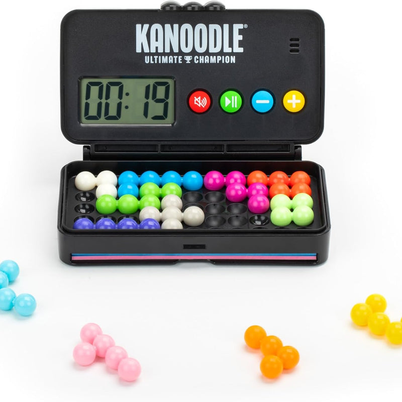 Educational Insights Kanoodle Ultimate Champion - 3D Brain Teaser Puzzles for Kids, Spatial Puzzle Games for Adults, Teens and Kids, Problem Solving Toys and Logic Puzzles, Single Player Games