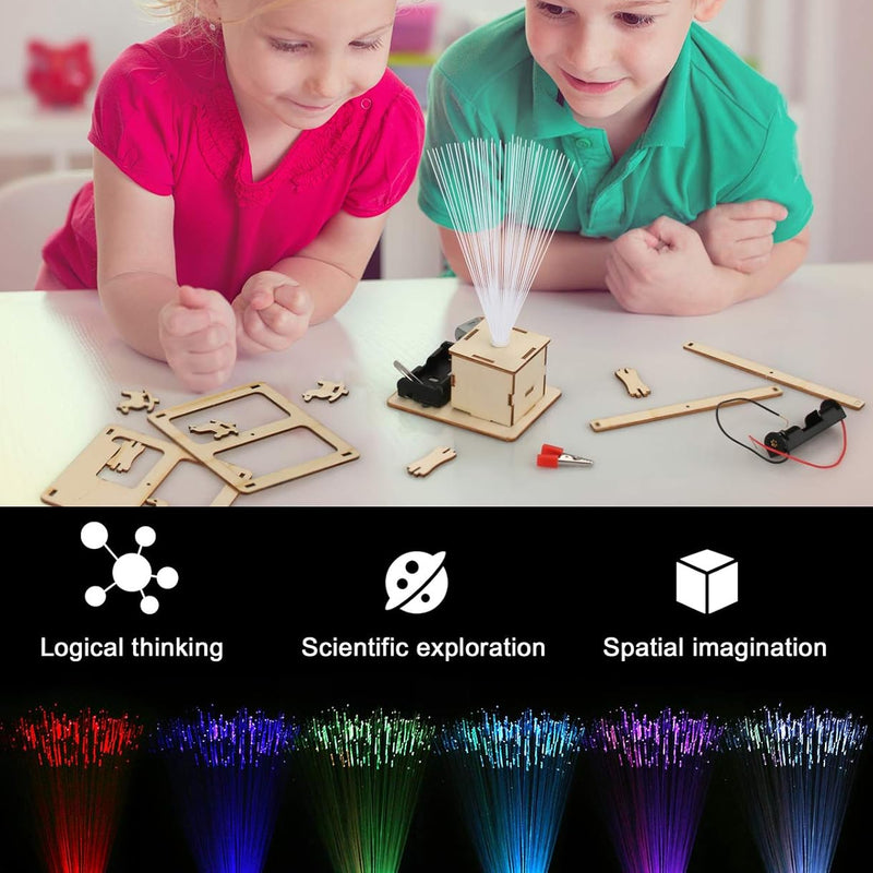 Poraxy 4 in 1 STEM Kit for Kids Age 8-13 - Build and Engineer 4 Awesome Models with High-Quality Materials