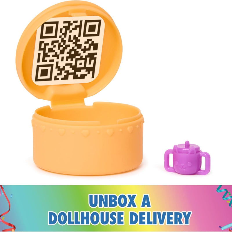 Gabby's Dollhouse Kitty Care Ear Purrfect Playroom – 17-Piece Playset with 4 Toy Figures, Dollhouse Furniture, Doll Accessories & Baby Doll Stuff for Kids Ages 3+
