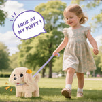 Vanvimen 16 Pcs Robot Dog Toys for Girls, Toys for 3 4 5 6 7 8 Year Old Girls Kids Boys, Realistic Robot Puppy Toddlers Girl Toy for 5-7 6-8, Ideas Birthday Gifts for Girl 3 4 5 6 Year Old