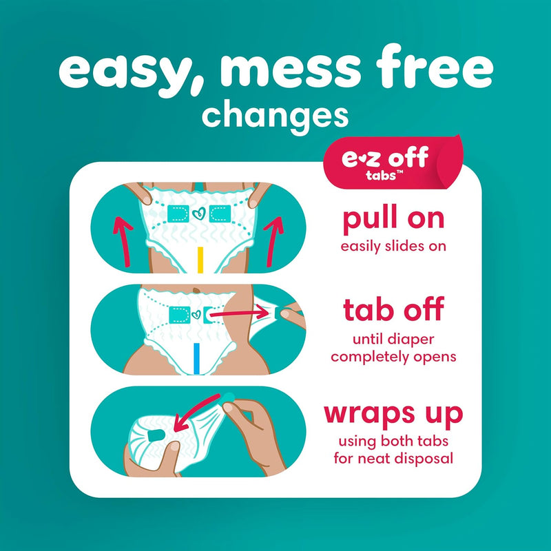 Pampers Diapers - Cruisers 360 - Size 4, 144 Count, Babyproof up to 100% Leakproof Pull-On Diaper