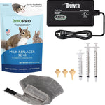 Exotic Nutrition Baby Squirrel Nursing Set (Basic) - Milk Replacer, Feeding Syringes