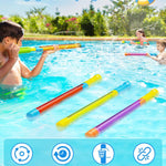 Water Gun Squirt Toys for Kids Adults Shoot Up to 40 Feet 18 Pack | Outdoor Super Blaster, for Age 3-4-5-8-12 Bulk, Fun Water Squirter for Swimming Pool Beach Summer Outside Party Games