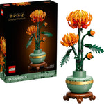 LEGOTM Botanicals Chrysanthemum Building Set for Adults - Artificial Flower - Dinner Table Centerpiece & Decoration Gift
