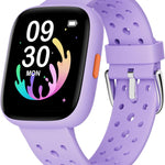 BIGGERFIVE 1.8" Kids Smart Watch, Fitness Tracker, Heart Rate Monitor, Sleep Tracker, IP68 Waterproof, Puzzle Games for 5-16 Year Old Girls Boys Teens, Blue