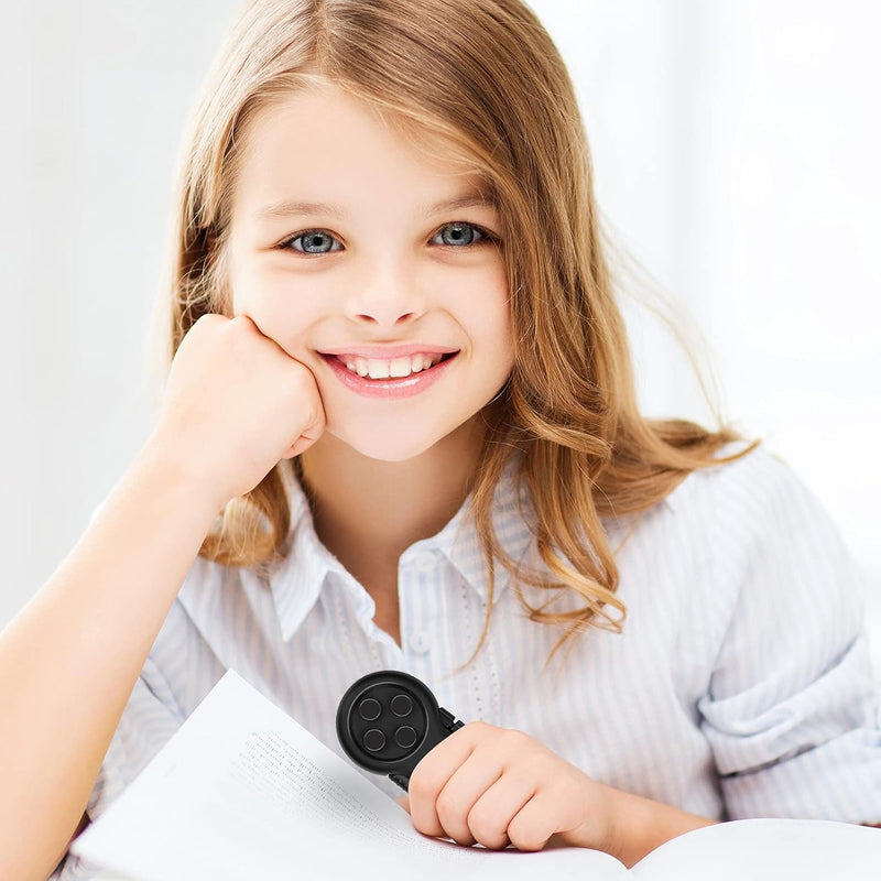 Original Fidget Toy Game, Rubberized Classical Controller Fidget Concentration Toy with 8-Fidget Functions and Lanyard - Excellent for Relieving Stress and Anxiety