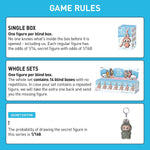 POP MART THE Monster Pin for Love Series (N-Z) Mini Labubu Doll Blind Box Mytery Box Keychain – Vinyl Plush Pendant, Bag Charms, Collectible Holiday & Birthday Gift for Kids & Adults, Single Box