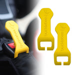 Bucklebee Easy Car Seat Buckle Release Aid for Children Unbuckle Car Seat Release Tool - Button Pusher - Opener for Nails - Buckle Release (1 Pack Teal)