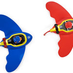 SwimWays PAW Patrol Zoom-A-Rays Water Toy 2-Pack for Ages 5+ | Waterproof PAW Patrol Figurines Sink and Float in Exciting Swirl Action; Teaches Kids Swimming Skills and Diving Confidence