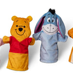 Melissa & Doug Disney Mickey Mouse & Friends 4-Piece Soft & Cuddly Hand Puppet Set for Imaginative Play, Featuring Mickey, Minnie, Donald, and Goofy for Kids and Adults.