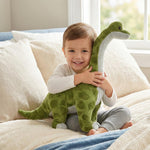 Rhode Island Novelty 15-inch Wide Animal Den Brachiosaurus Plush, 15" L x 4" W x 11" H