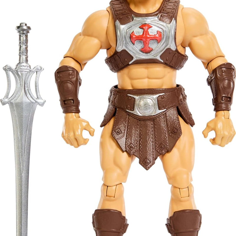 ​Masters of the Universe Action Figure Toy 4 Pack, 5.5 Inch 2026 Movie Accurate with 1 Exclusive, 14 Posable Joints, Galitzine Elba Björnsson