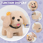 Vanvimen 16 Pcs Robot Dog Toys for Girls, Toys for 3 4 5 6 7 8 Year Old Girls Kids Boys, Realistic Robot Puppy Toddlers Girl Toy for 5-7 6-8, Ideas Birthday Gifts for Girl 3 4 5 6 Year Old