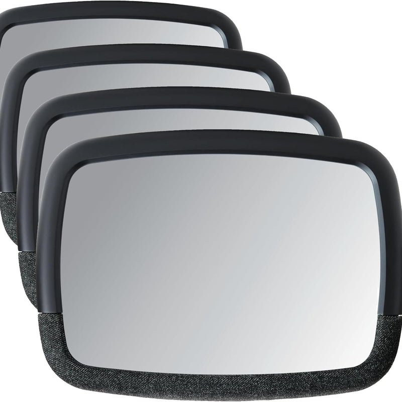 Munchkin Pivot 360 Baby Car Mirror for Rear-Facing Car Seats, Black