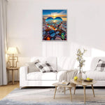 1000-piece adult jigsaw puzzle with love pebbles beach theme