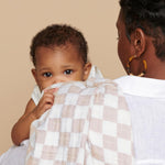 Itzy Ritzy Breastfeeding Boss Multi-Use Baby Wrap & Cover (Checkerboard)