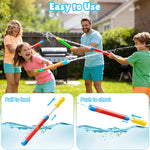 LQYoyz 18 Pack Water Gun, Water Blaster for Kids & Adults | Shoot Up to 40 ft, Bulk Water Squirt Guns, Water Guns for Swimming Pool, Beach Summer Party Games
