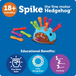 Learning Resources Spike The Fine Motor Hedgehog, Toddler Montessori Toy, Stacking Shape, Gifts For Boys And Girls
